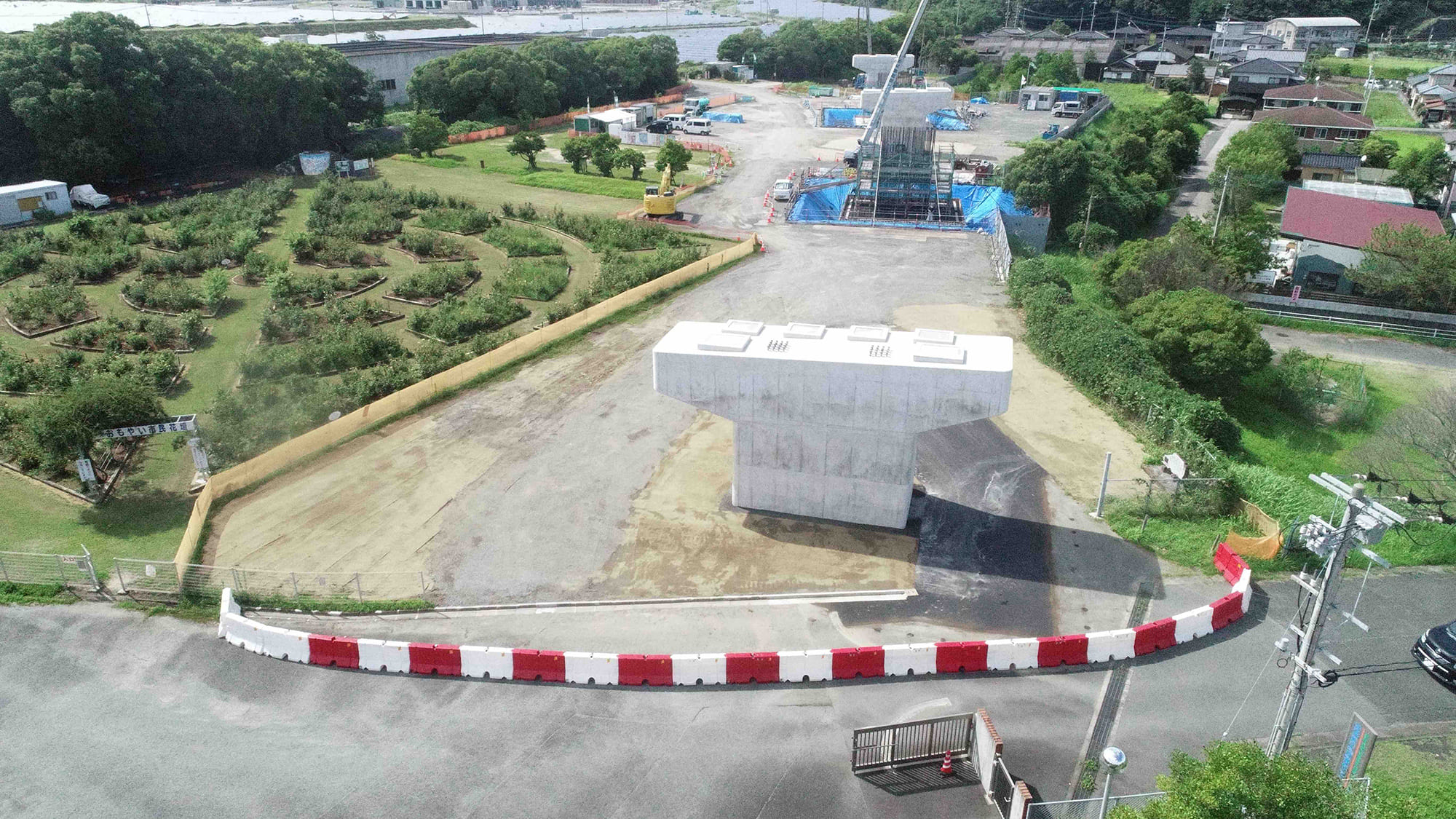 熊本２０８号　大島高架橋下部工（Ｐ１４）工事