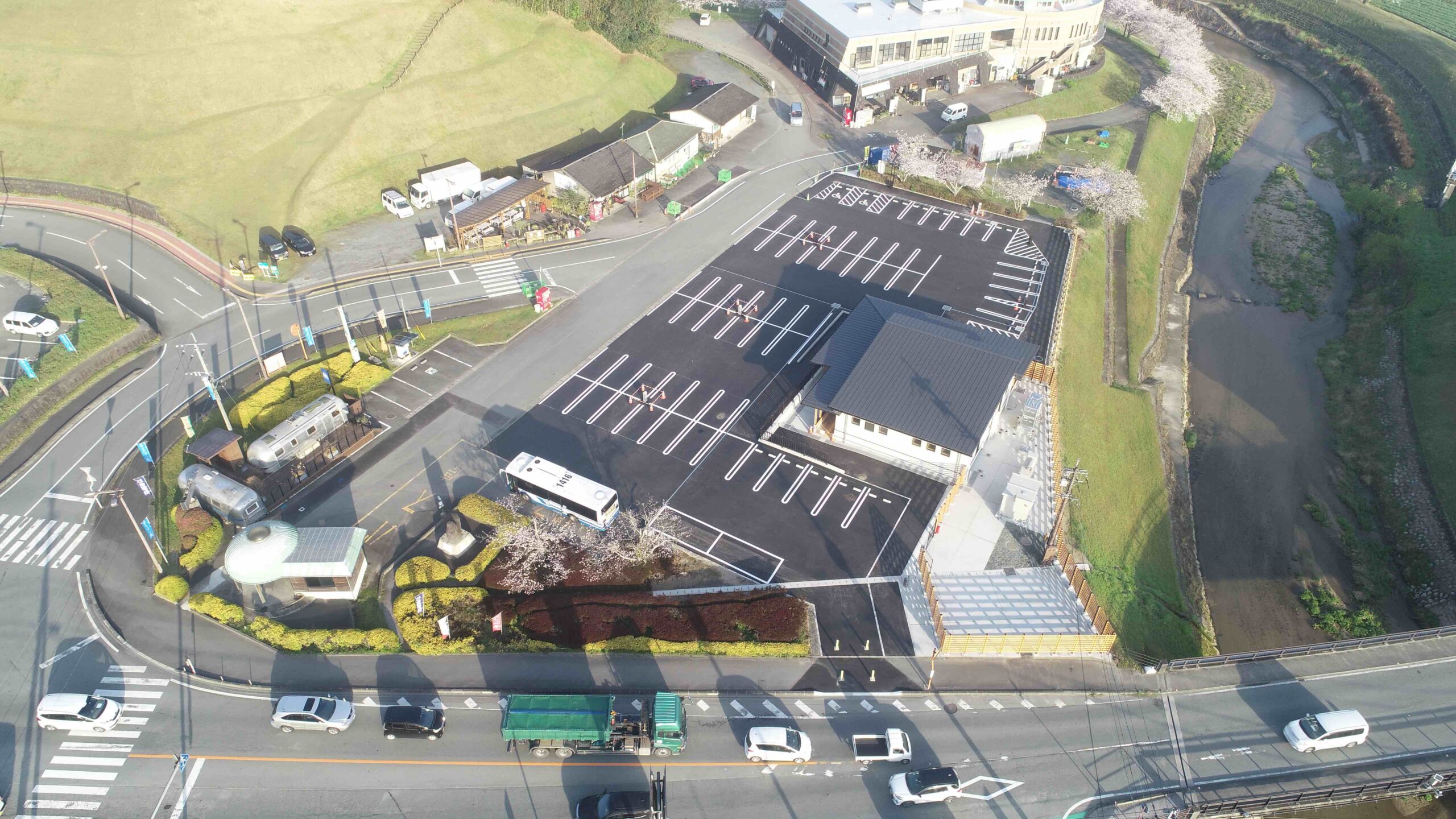 道の駅　きくすい社会資本整備総合交付金（道の駅）舗装工事　他合併