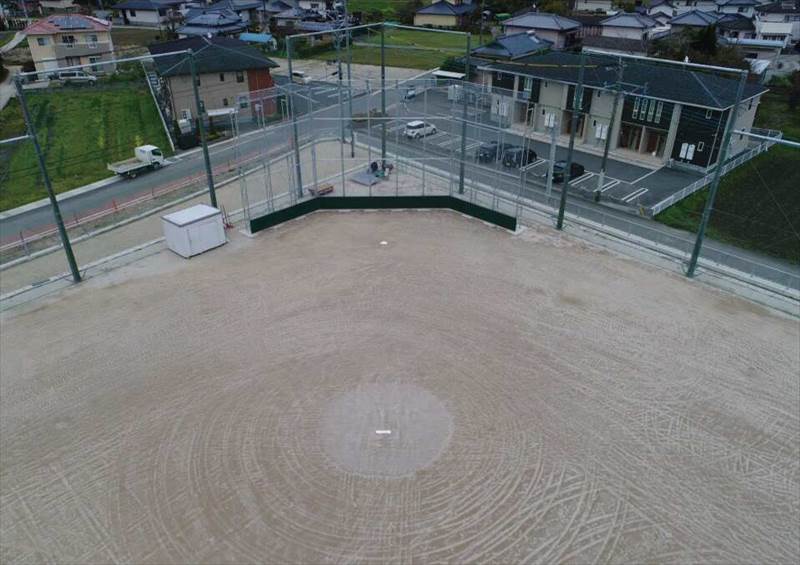 玉陵小学校建設に伴う防球ネット等設置工事