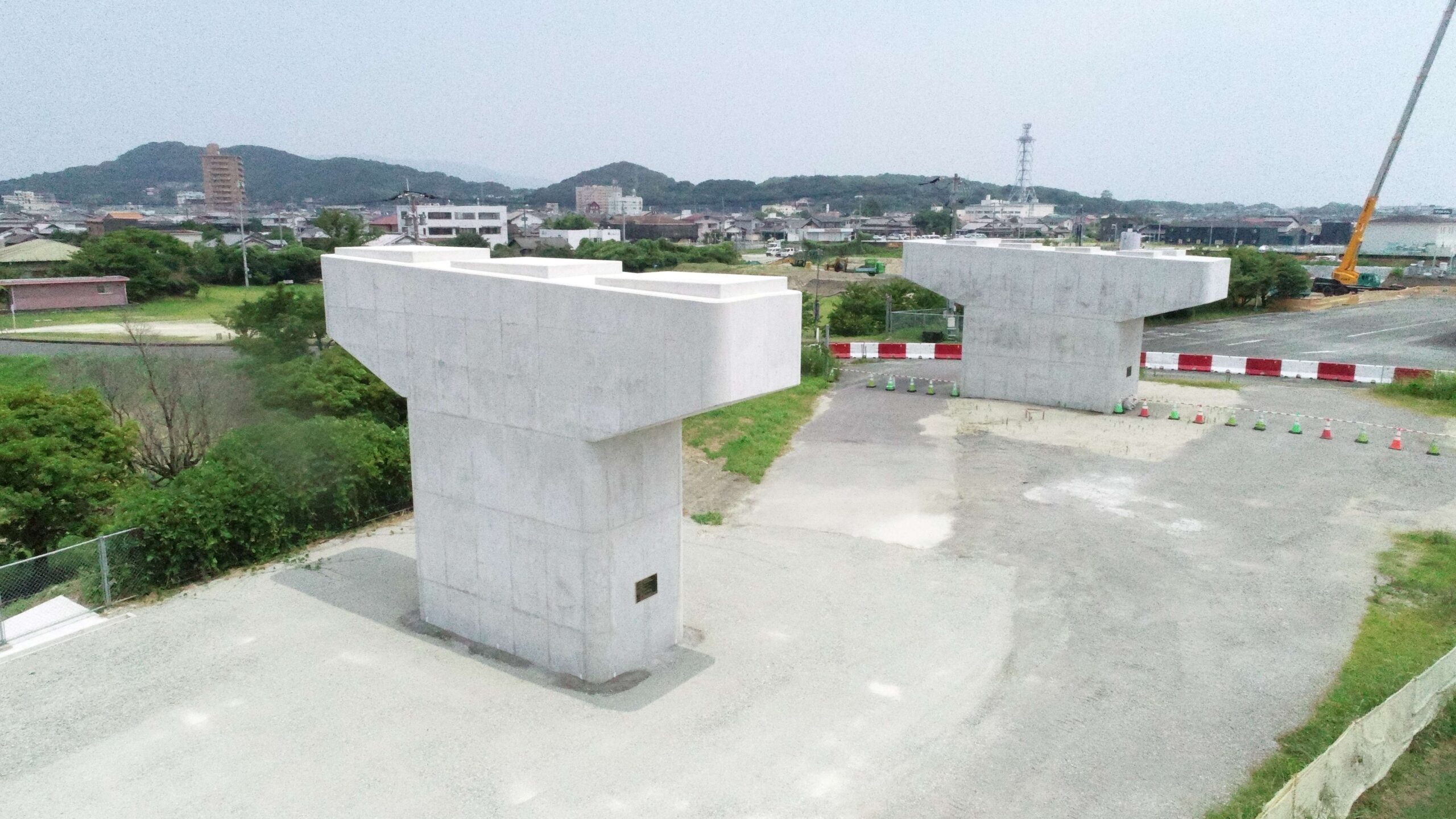 熊本２０８号　大島高架橋下部工（Ｐ１３）工事